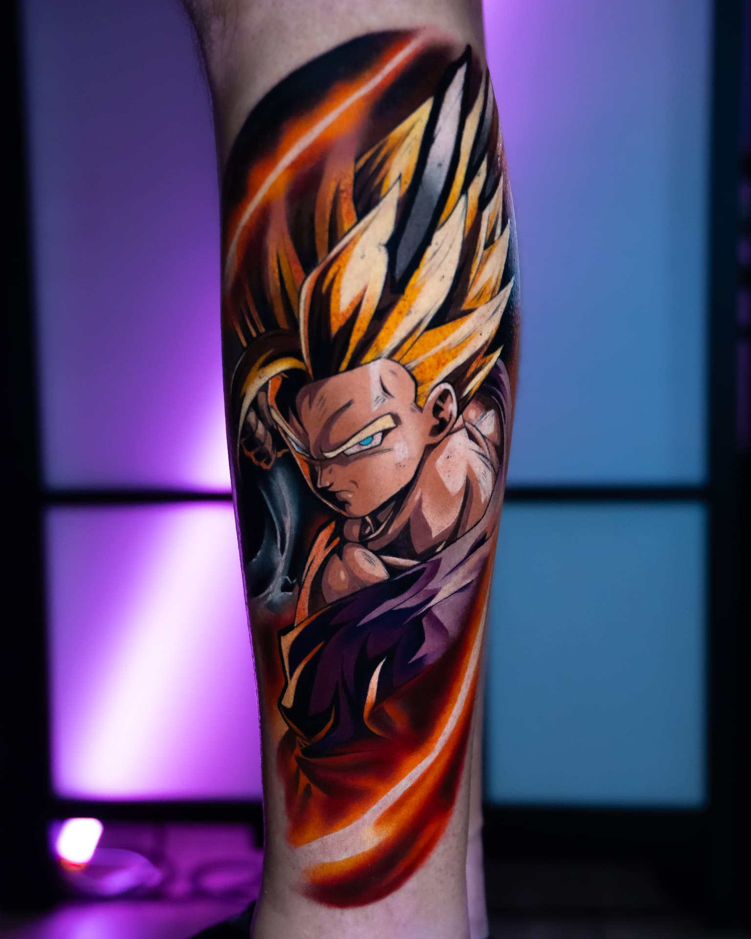 Tatuaż — Gohan Super Saiyan