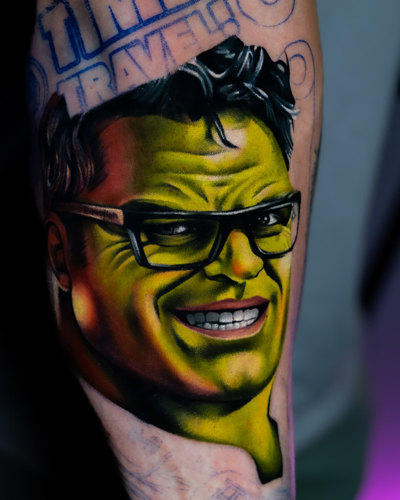 Tatuaż — Professor Hulk