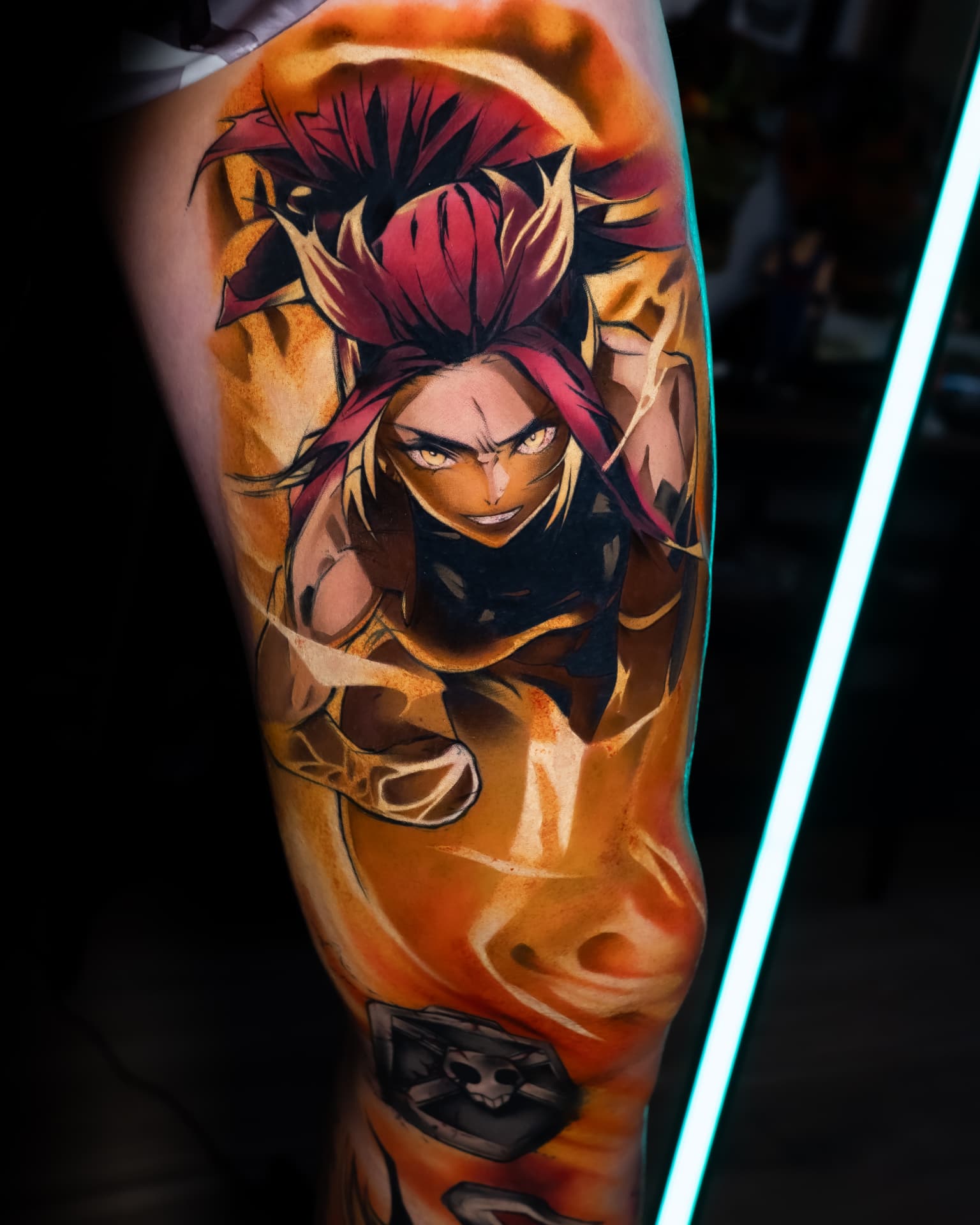 Tatuaż — Yoruichi — Bleach