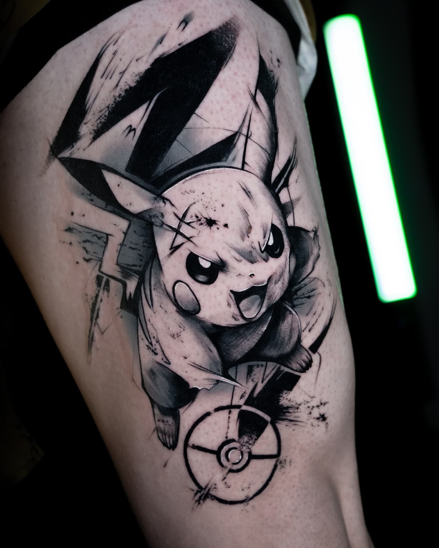 Tatuaż — Pikachu
